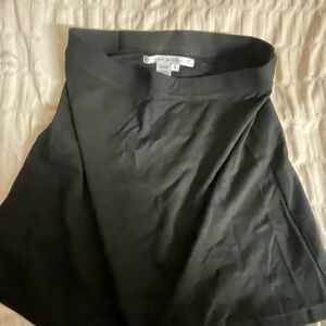 Max Studio Black Skater Skirt